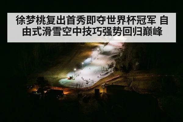 徐梦桃复出首秀即夺世界杯冠军 自由式滑雪空中技巧强势回归巅峰